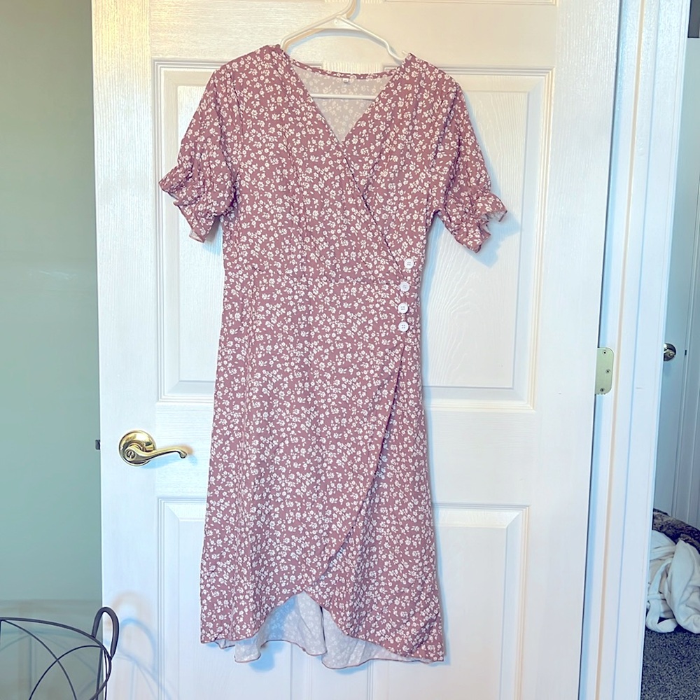 Brand new floral high low dress